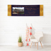 Kirchenjubiläum Banner Ihren Text, Foto, Farbe (Insitu)