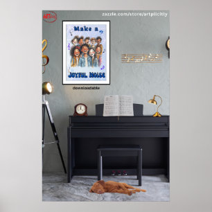 Kirchenjugendchorplakat Poster
