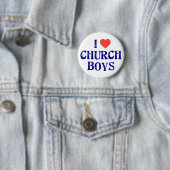 Kirchenjungen der Liebe I Button (Beispiel)