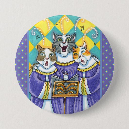 KIRCHENKATZEN UND MÄUSCHENKÖRPER BUTTON (Vorderseite)