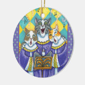 KIRCHENKATZEN UND MÄUSCHENKÖRPER KERAMIK ORNAMENT (Links)
