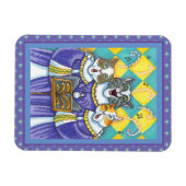 KIRCHENKATZEN UND MÄUSCHENKÖRPER MAGNET (Horizontal)