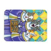 KIRCHENKATZEN UND MÄUSCHENKÖRPER MAGNET (Horizontal)