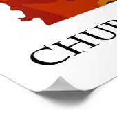 Kirchenkirche Poster (Ecke)