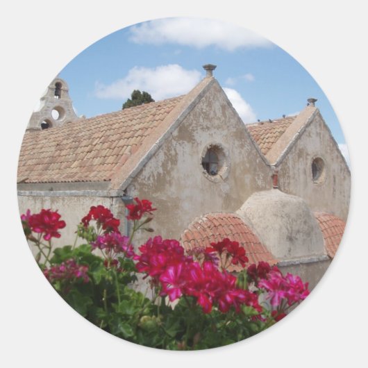 Kirchenkleber Runder Aufkleber (Vorderseite)