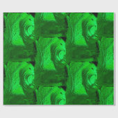 Kirchenkneipe in Grün Geschenkpapier (Flach)