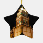 Kirchenkreuz Keramik Ornament (Hinten)