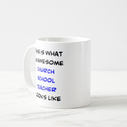 Kirchenlehrer, phantastisch kaffeetasse (Vorderseite Links)