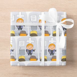 Kirchenminister predigt geschenkpapier