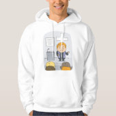 Kirchenminister predigt hoodie (Vorderseite)