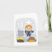 Kirchenminister predigt karte (Vorderseite)