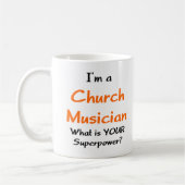 Kirchenmusiker Kaffeetasse (Links)