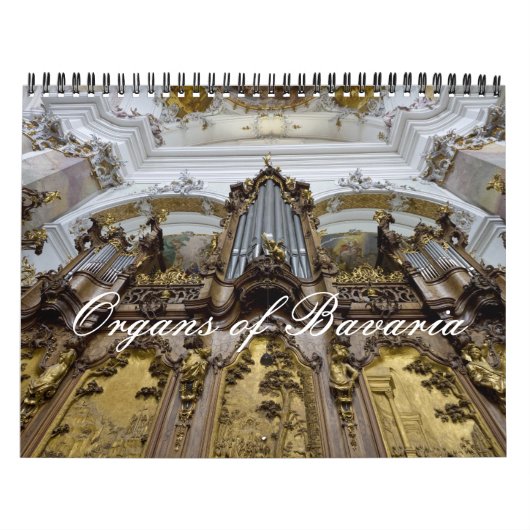 Kirchenorgane des Bayerischen Kalenders Kalender (Titelbild)