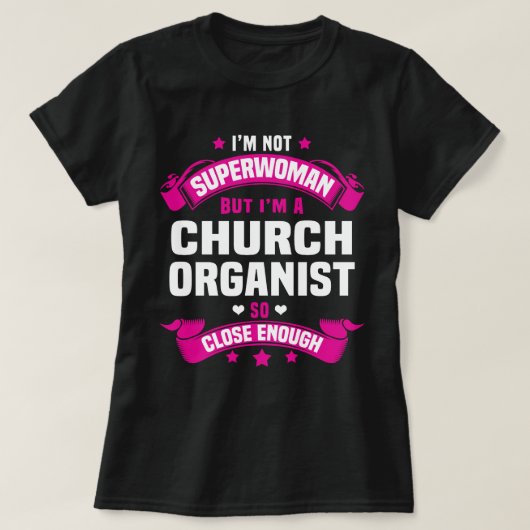 Kirchenorganisator T-Shirt (Design vorne)