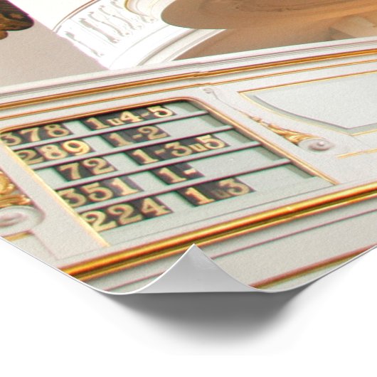 Kirchenorgel Poster (Ecke)