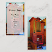 Kirchenorgel Visitenkarte (Vorne/Hinten)