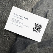 KirchenPastor Moderner QR-Code Religiöse KreuzMari Visitenkarte