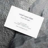 Kirchenpfarrer Moderner Minimaler Religiöser Marin Visitenkarte