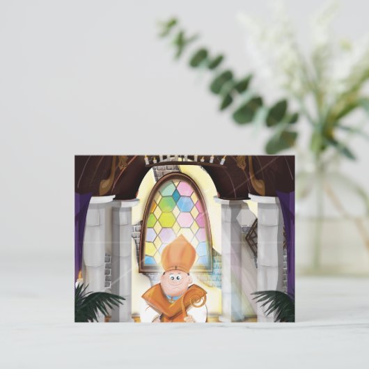 Kirchenpriester Postkarte (Stehend Vorderseite)