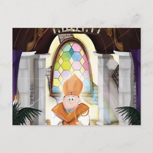 Kirchenpriester Postkarte (Vorderseite)