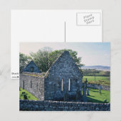 Kirchenruinen, Islay, Schottland Postkarte (Vorne/Hinten)