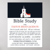 Kirchenschlupfen, Christliche Bibelklassenwerbung Poster (Vorne)