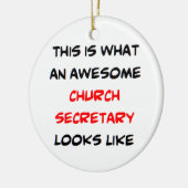 Kirchensekretär, phantastisch keramik ornament (Links)