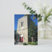Kirchenspitze Postkarte (Stehend Vorderseite)