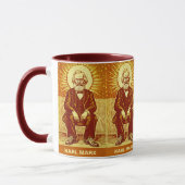 Kirchensymbol des hl. Karl-Marx-Westerns Tasse (Links)