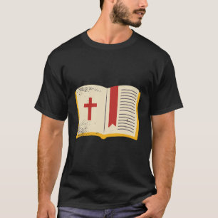 Kirchensymbole Kreuzbuch T-Shirt
