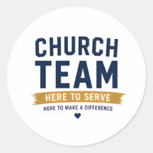 Kirchenteam Hier um zu dienen Glauben Inspiriertes