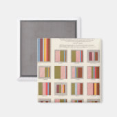 Kirchenunterkunft, Statistischer US-Lithograph Magnet (Vorderseite/Rückseite)