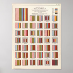 Kirchenunterkunft, Statistischer US-Lithograph Poster
