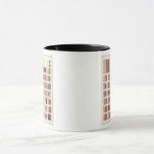 Kirchenunterkunft, Statistischer US-Lithograph Tasse (Zentrum)