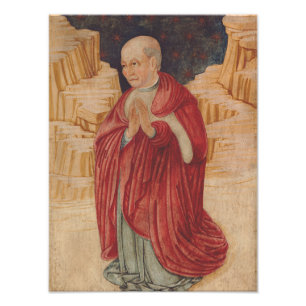 Kirchenvater Johannes Cassianus Fotodruck