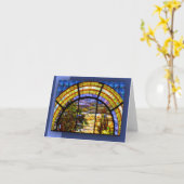 KIRCHFENSTER KARTE (Gelbe Blume)