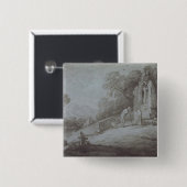 Kirchhof Thomas Gainsboroughs | mit Zahl Conte Button (Vorne & Hinten)