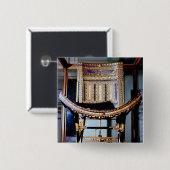 Kirchlicher Stuhl, vom Grab von Button (Vorne & Hinten)