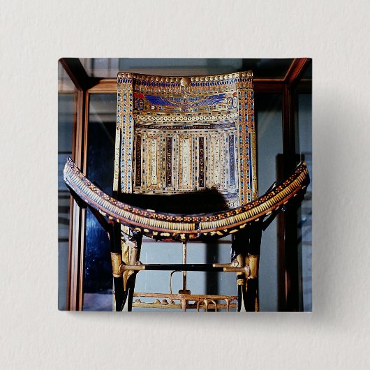 Kirchlicher Stuhl, vom Grab von Button (Vorderseite)