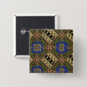 Kirchlicher Tapetenentwurf des Diamantdruckes Button (Vorne & Hinten)