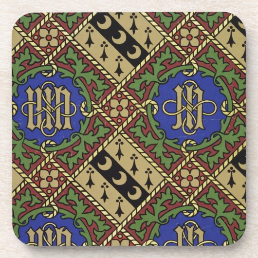 Kirchlicher Tapetenentwurf des Diamantdruckes Untersetzer (Vorderseite)