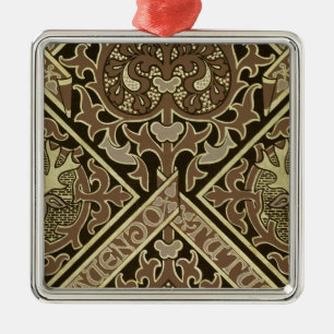 Kirchlicher Tapetenentwurf des Mosaiks Ornament Aus Metall