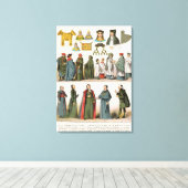 kirchliches Kleid Leinwanddruck (Insitu (Holzboden))