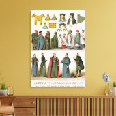 kirchliches Kleid Leinwanddruck (Insitu (Wohnzimmer))