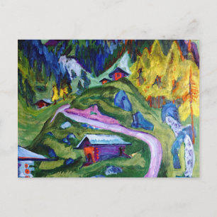 Kirchner - Alpenpfad Postkarte