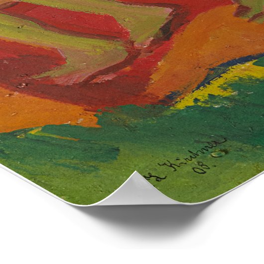 Kirchner - Bathers 1910 Poster (Ecke)