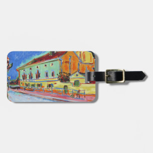 Kirchner Bellevue Tanzsaal Expressionistische Kuns Gepäckanhänger