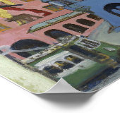 Kirchner - Bern mit Belltower Poster (Ecke)