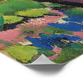 Kirchner - Blue Baume 1909 Poster (Ecke)