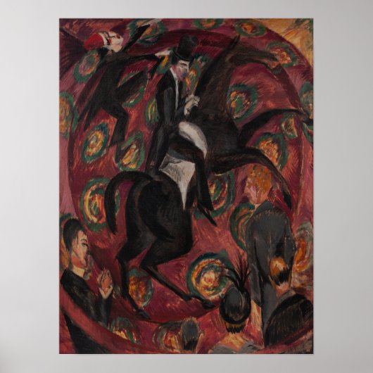 Kirchner - Circus Rider Poster (Vorne)